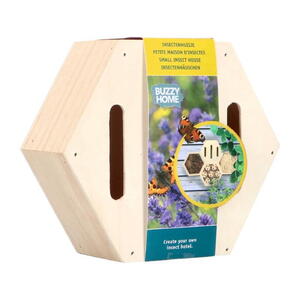 Buzzy® Home Hexagon, Insekthotel til sommerfugle