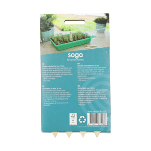 Billede af SOGO planteskilte i træ, info