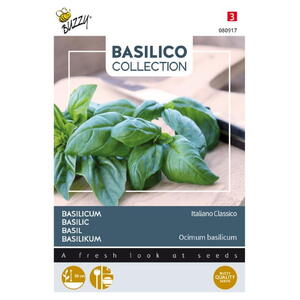 Basilico Coll., Sød Storbladet Basilikum, Genovese, frøpose