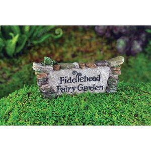 Billede af Fiddlehead sign / Fiddlehead skilt fra Fiddlehead Garden Fairies