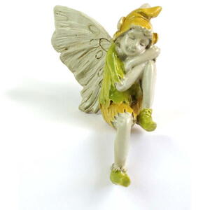 Billede af Dozing fairy / Hvilende fe fra Fiddlehead Fairy Garden