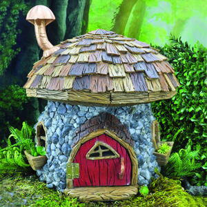 Billede af XL Shingletown Mushroom house / Stort Svampehus fra Fiddlehead Fairy Garden
