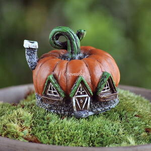 Billede af Micro-mini Pumpkin / Micro-mini græskar fra Fiddlehead Fairy Garden