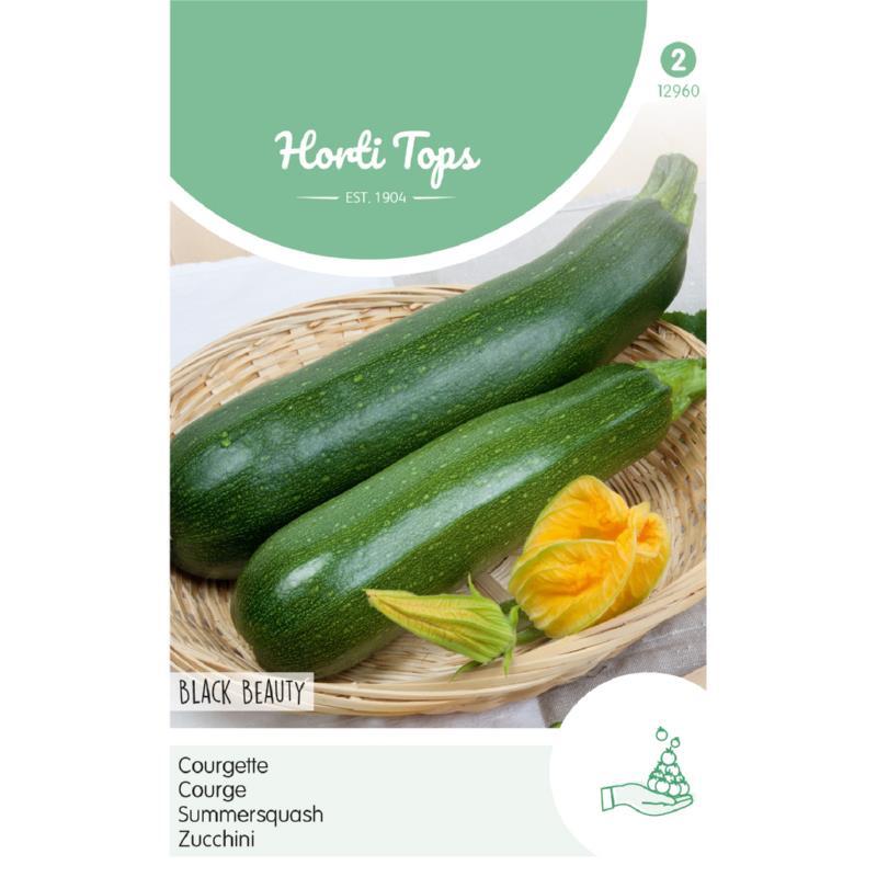 Billede af Courgette /sommersquash /zucchini Black Beauty