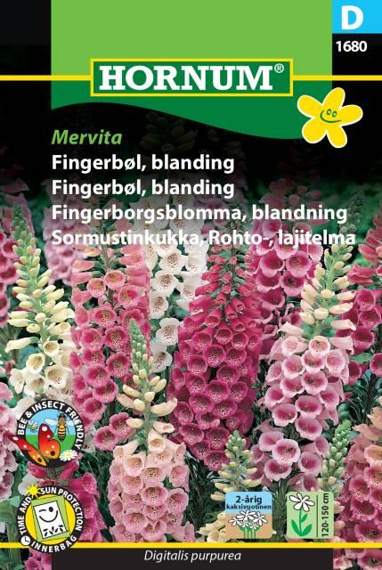 Fingerbøl, Blanding, Mervita, frø