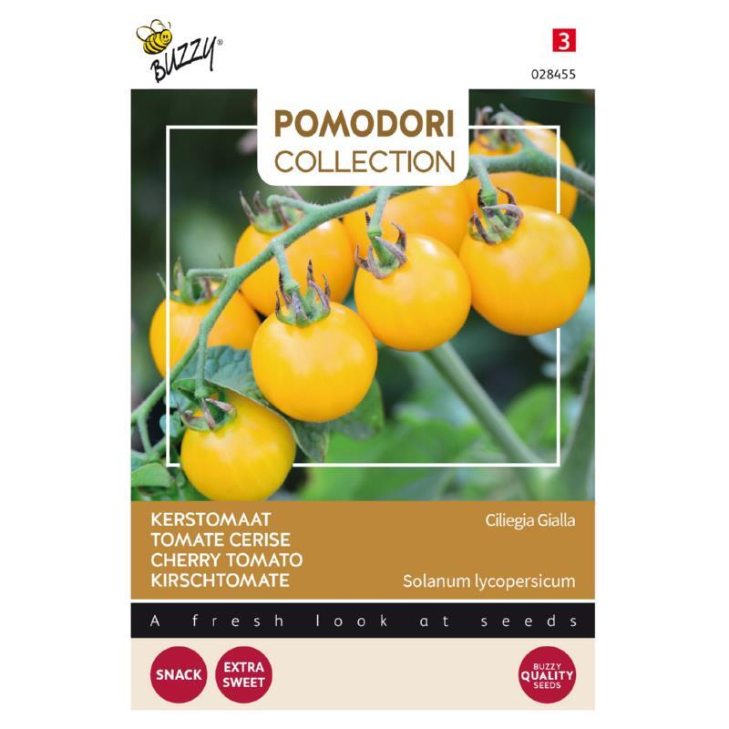 Pomodori Coll., Cherrytomat, Ciliegia Gialla frøpose