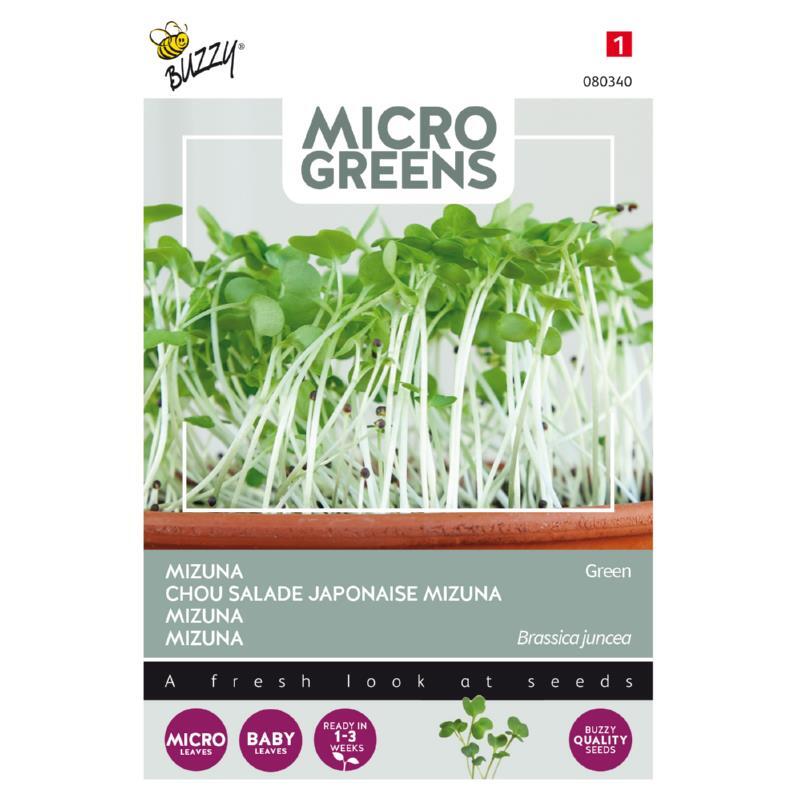 Micro Greens, Mizuna, frøpose