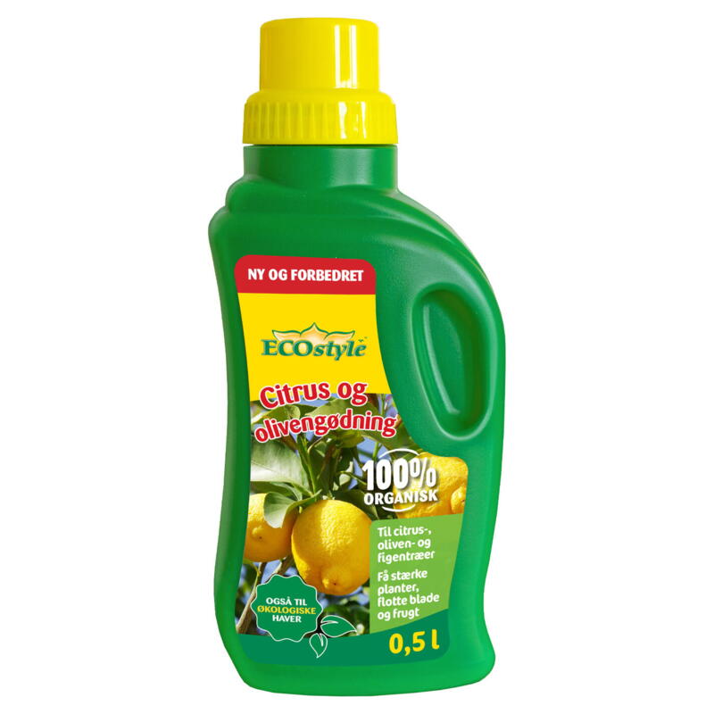 Billede af ECOstyle, 100% Organisk Citrus-/Olivengødning, 500 ml