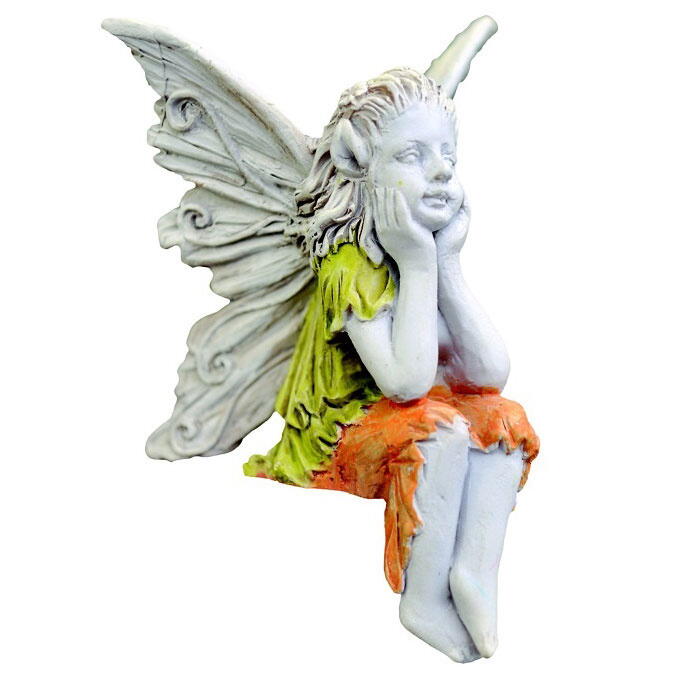 Billede af Daydreaming fairy / Dagdrømmende fe fra Fiddlehead Fairy Garden