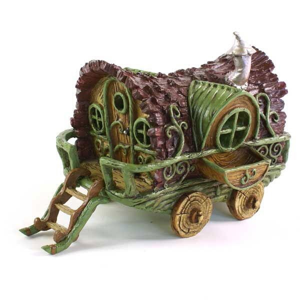 Billede af Gypsy caravan / Sigøjnervogn fra Fiddlehead Fairy Garden