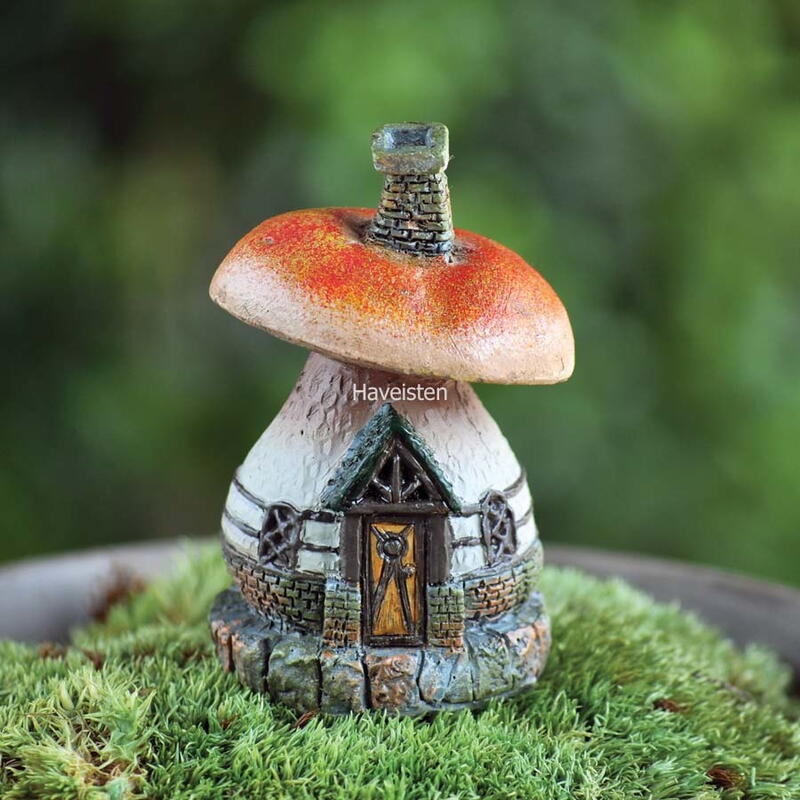 Billede af Micro-mini mushroom cottage / Micro-mini svampehus fra Fiddlehead Fairy Garden