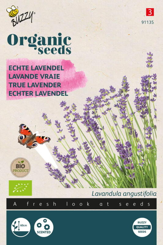 Billede af Økologisk Lavendel, Ægte- frøpose