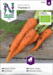 Billede af økologisk gulerod, vinter-, Flakkée 2, frøpose