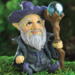 Billede af Wizard with staff / troldmand med stav fra Fiddlehead Fairy Garden