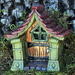Billede af Copper fairy door / Kobberfarvet dør til feerne fra Fiddlehead Fairy Garden