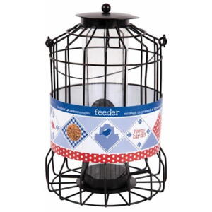Fuglefrø-foderautomat med beskyttelsesbur