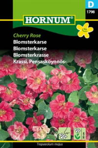 Blomsterkarse, lav, Cherry Rose, frø