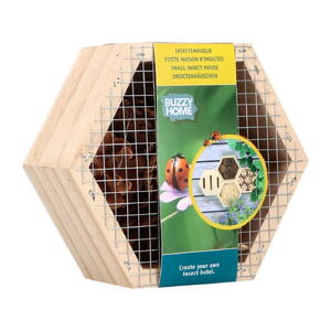 Buzzy® Home Hexagon, Insekthotel til mariehøner