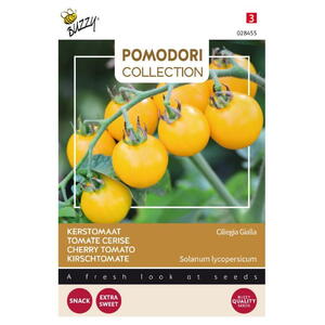 Pomodori Coll., Cherrytomat, Ciliegia Gialla, frø