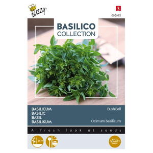 Basilico Coll., Bushball basilikum, frø