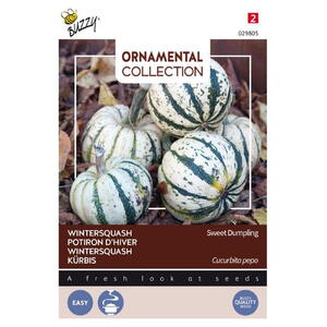 Ornamental Coll., Græskar, Sweet Dumpling, frø