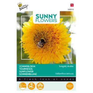 Sunny Flowers, Solsikke, Sungold, dværg, frø