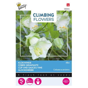 Climbing Flowers, Klokkeranke, Alba, frø