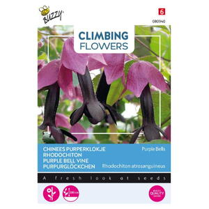 Climbing Flowers, Rosenslynger, Purple Bells, frø