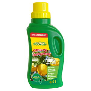 ECOstyle, 100% Organisk Citrus-/Olivengødning, 500 ml