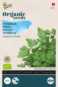 Økologisk bredbladet persille, Gigante d'Italia, frø